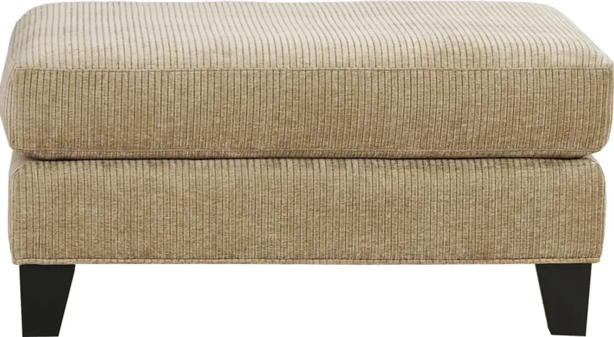 Cambria Gold Ottoman