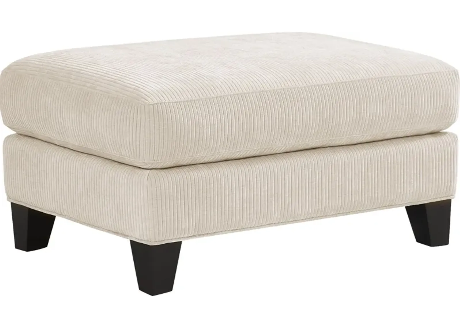 Cambria Ivory Ottoman