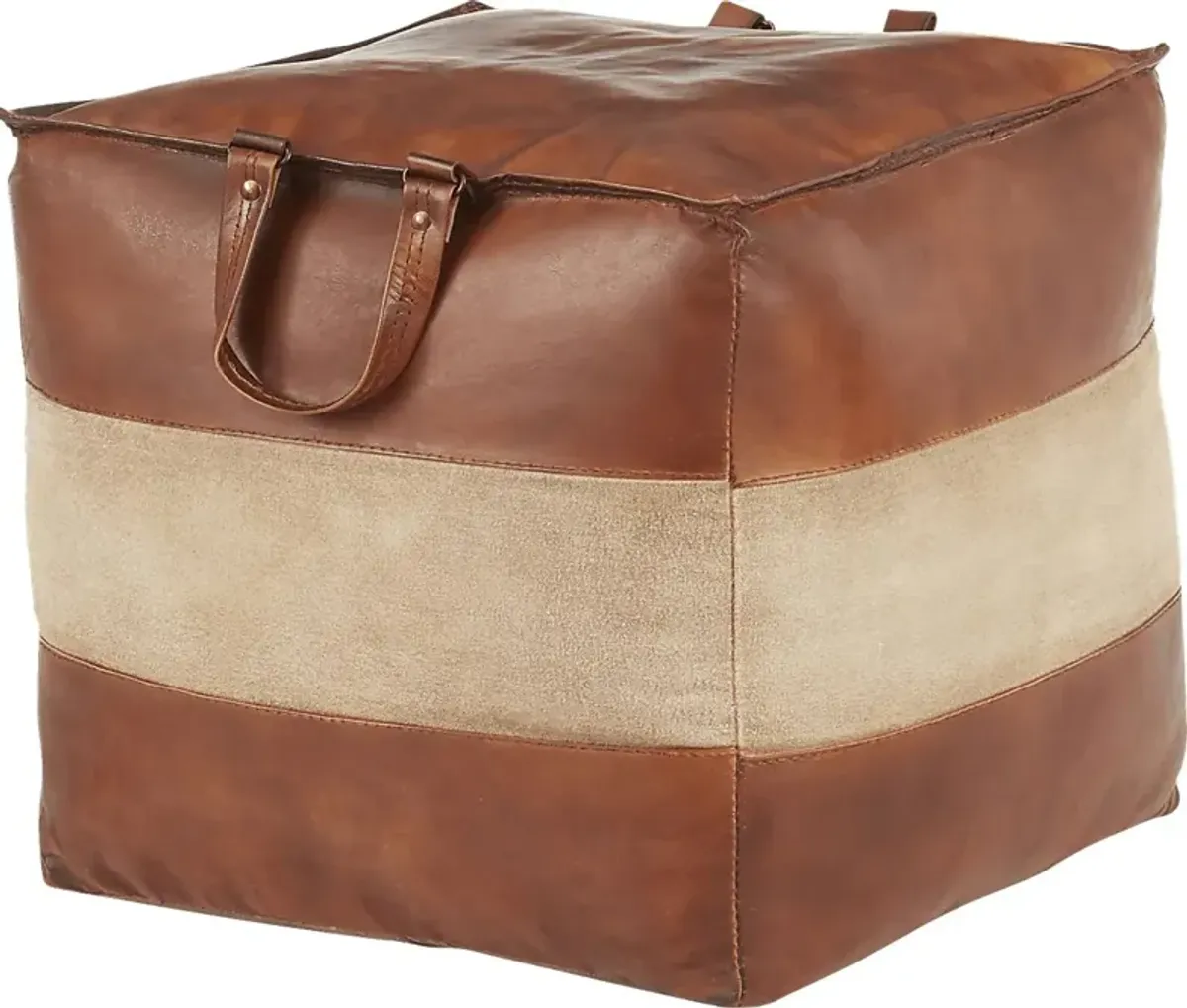 Martee Brown Ottoman