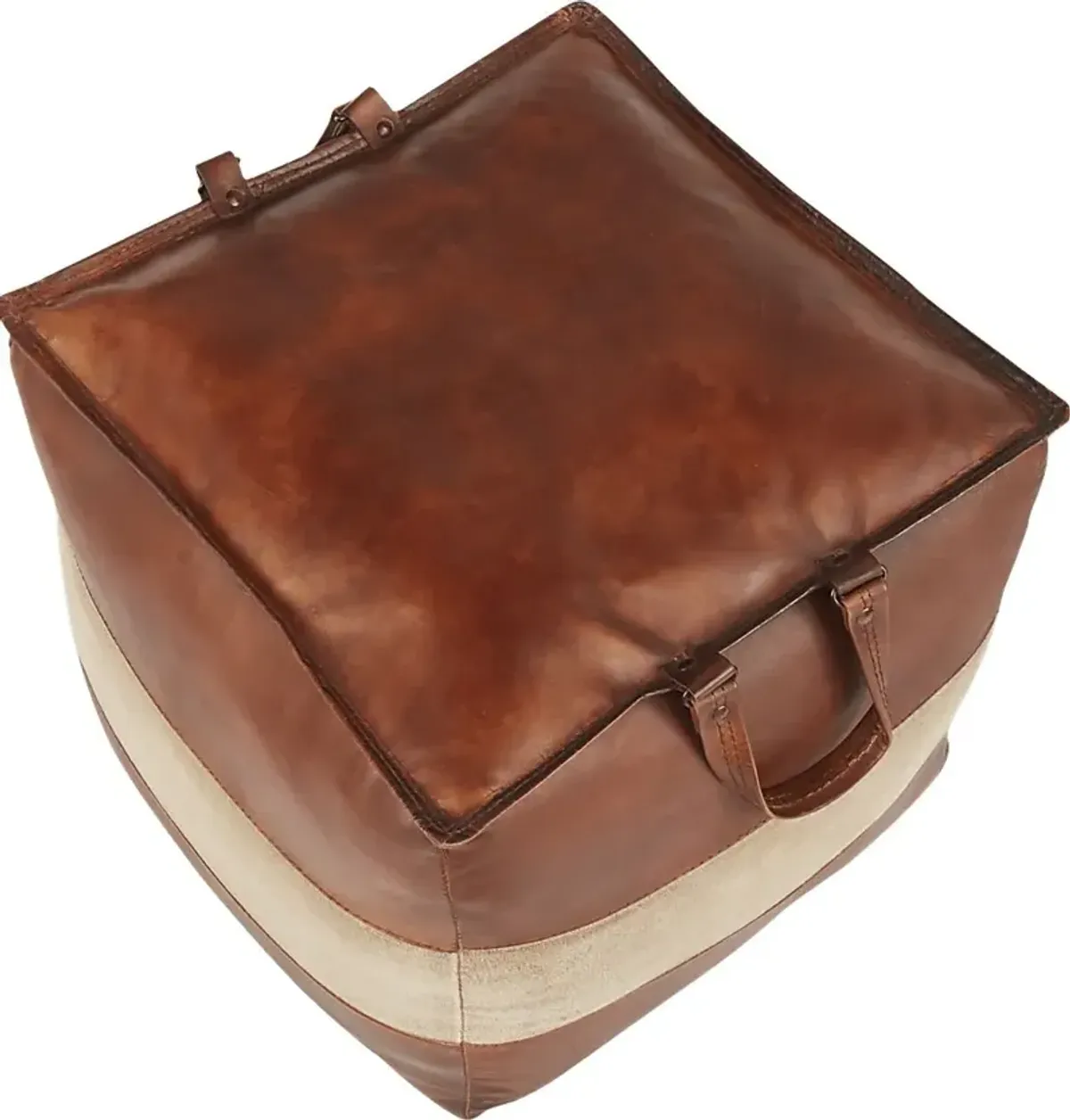 Martee Brown Ottoman