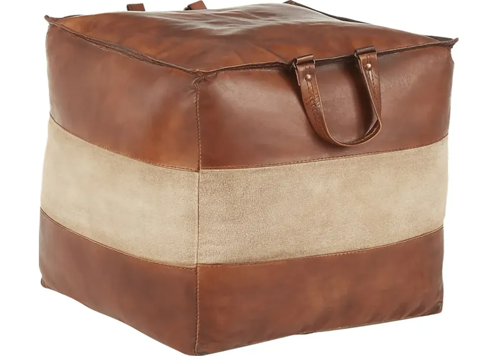 Martee Brown Ottoman