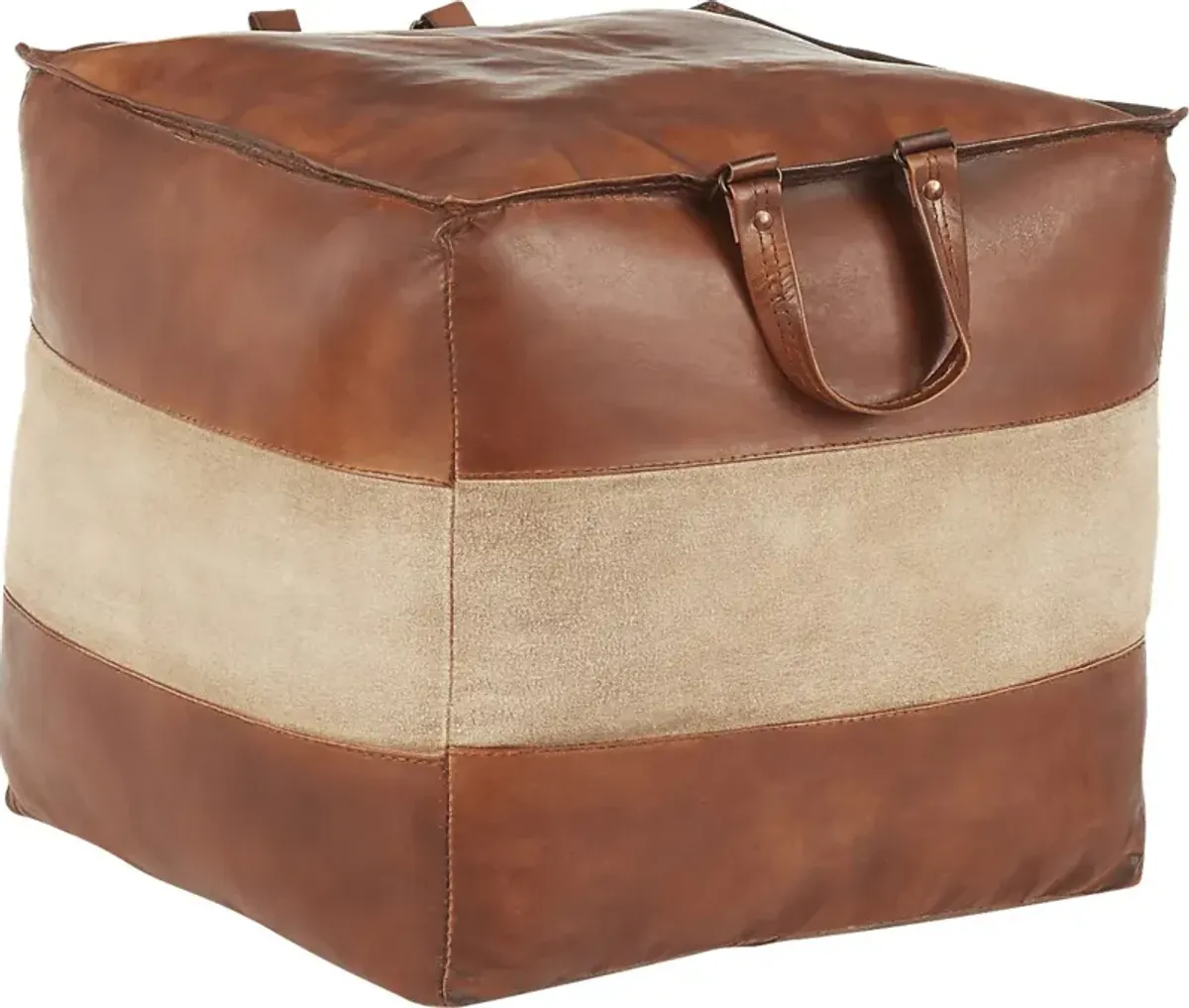 Martee Brown Ottoman