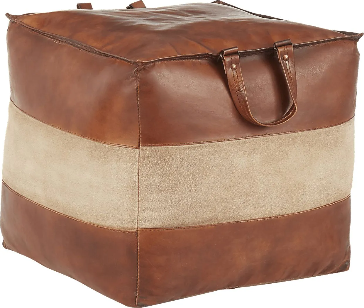 Martee Brown Ottoman