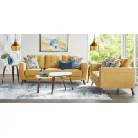Claremont Heights Sunflower 5 Pc Living Room