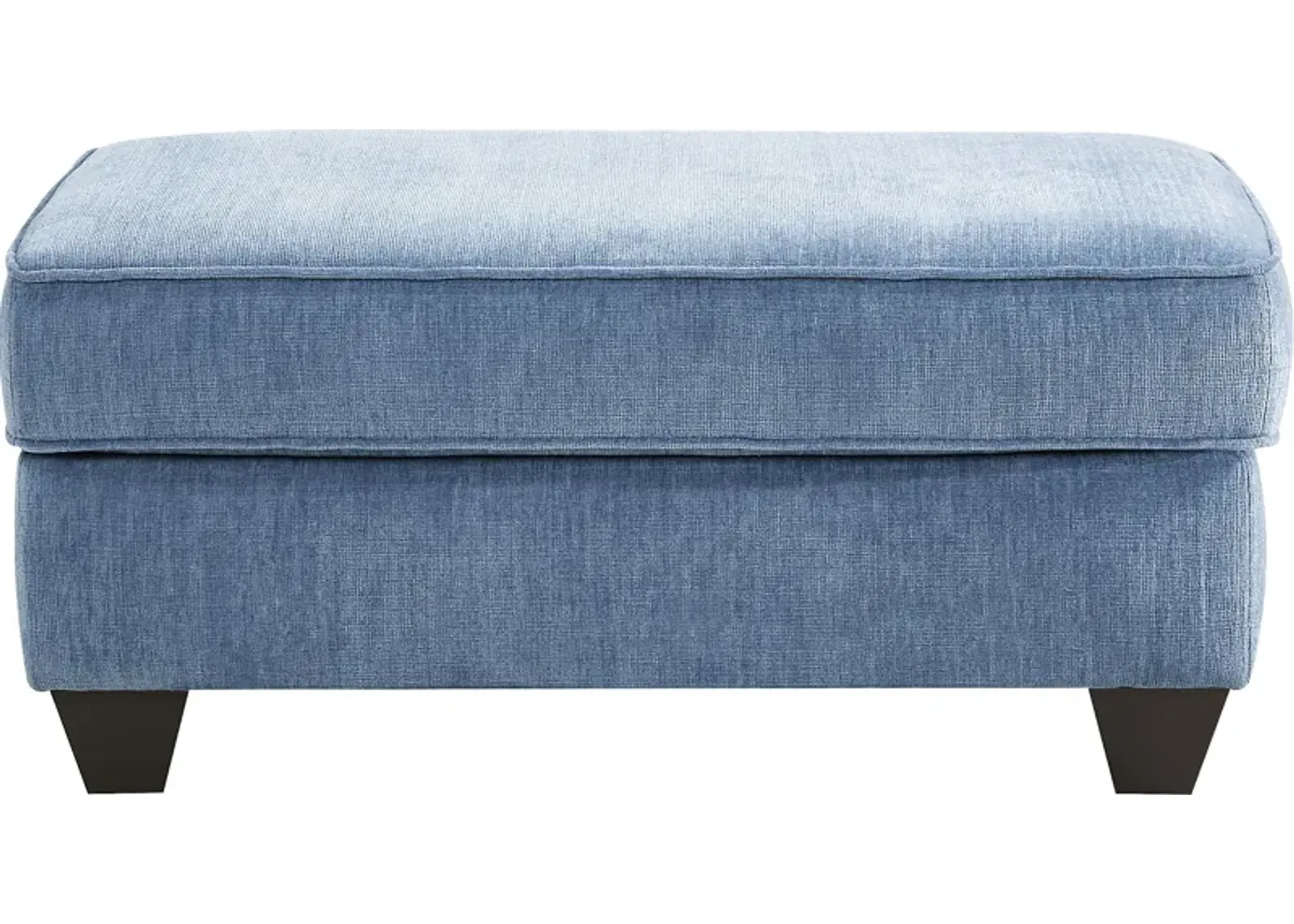 Dennin Heights Blue Ottoman