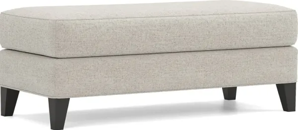 Shelton Ivory Ottoman