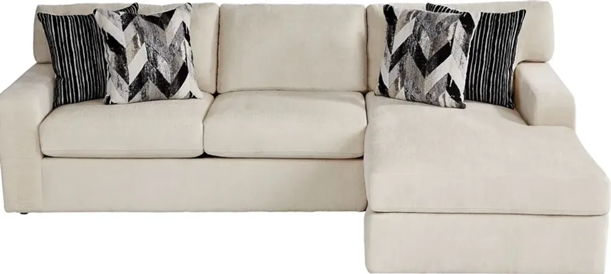 Dekker Park Beige 2 Pc Sectional