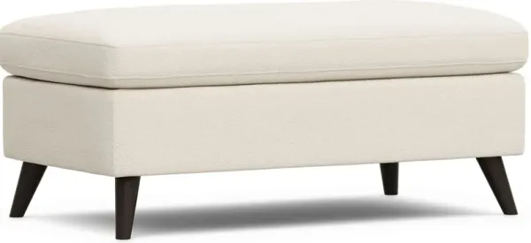 Copenhagen Ivory Ottoman