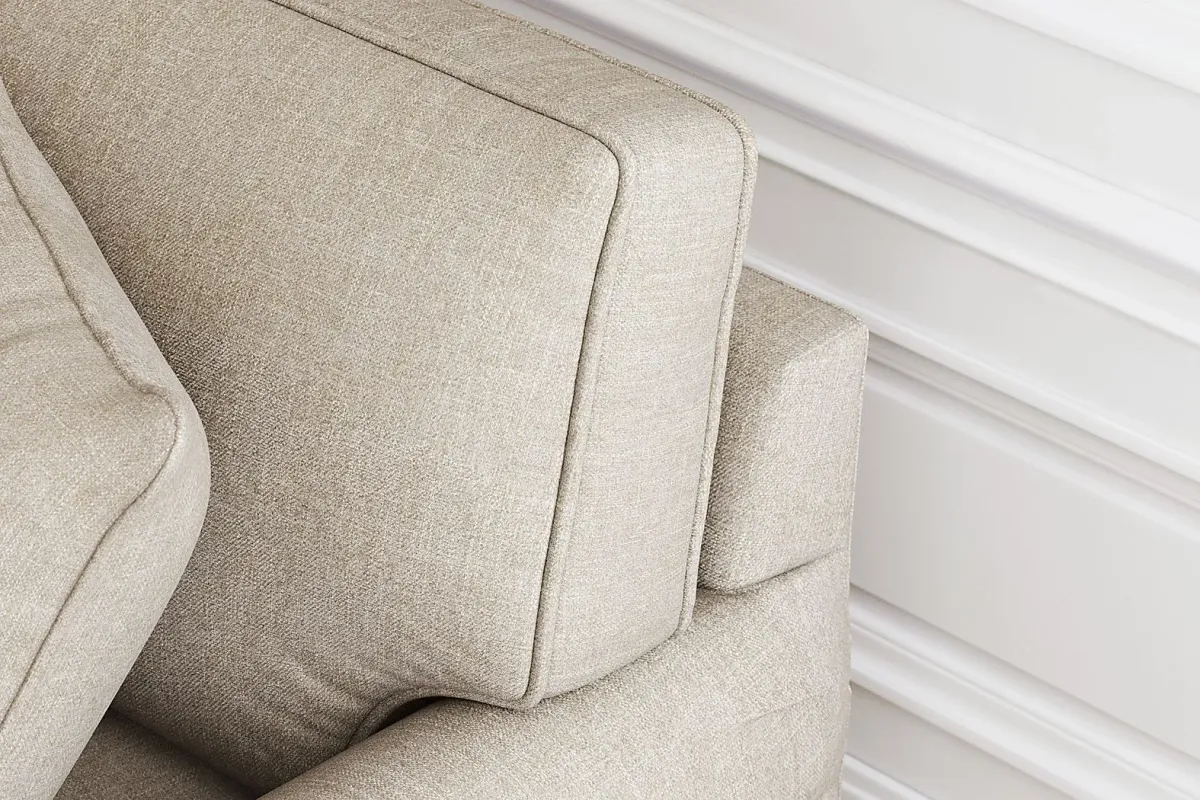 Bellingham Mushroom Textured Chenille Gel Foam Sleeper Loveseat