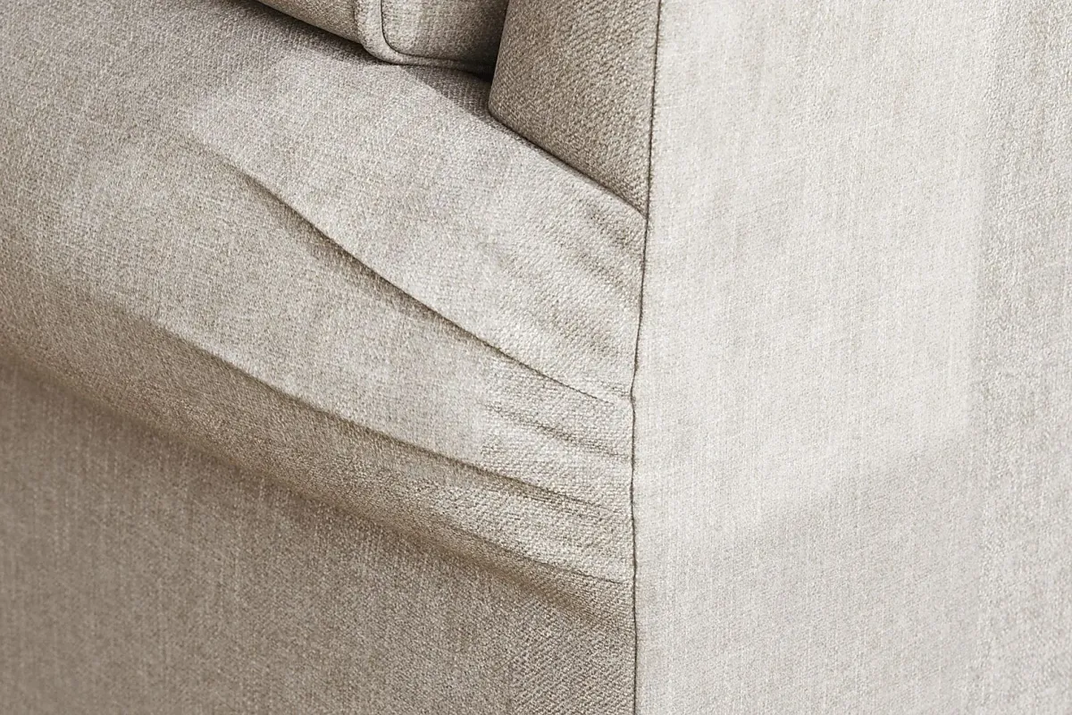 Bellingham Mushroom Textured Chenille Gel Foam Sleeper Loveseat