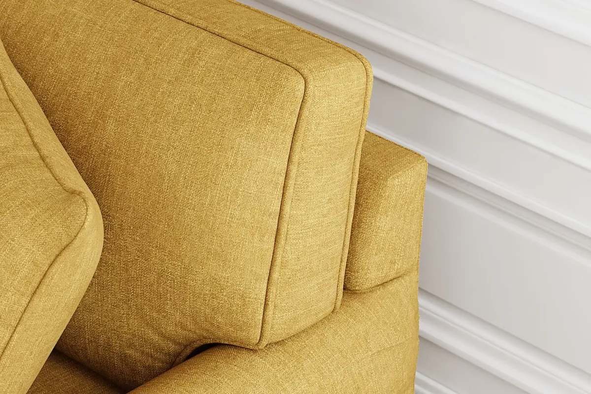 Bellingham Sunflower Textured Chenille Gel Foam Sleeper Loveseat