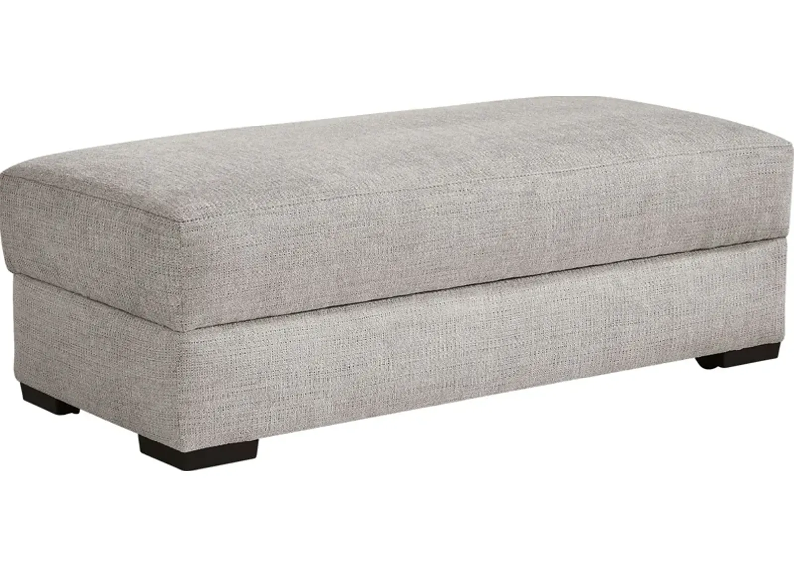 Brisbane Beige Storage Ottoman