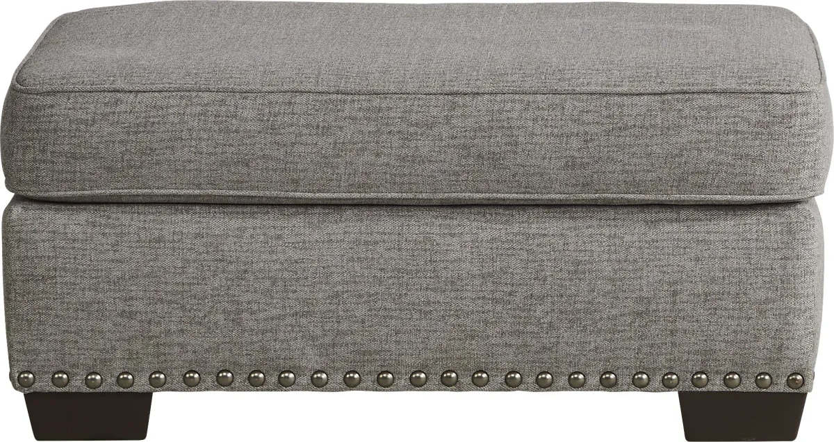 Winsborough Gray Ottoman