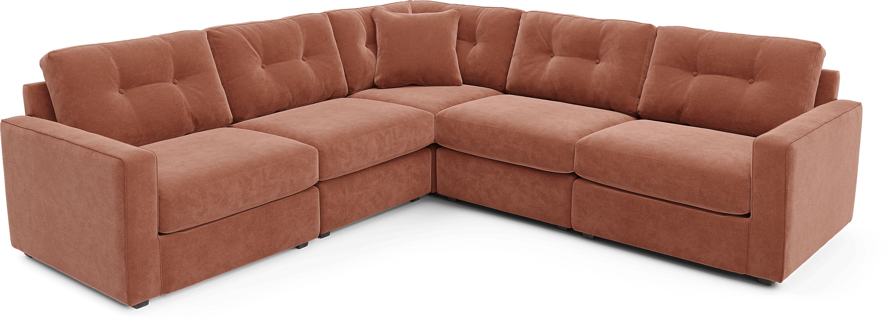 Aberlin Court Beige 3 Pc Sectional