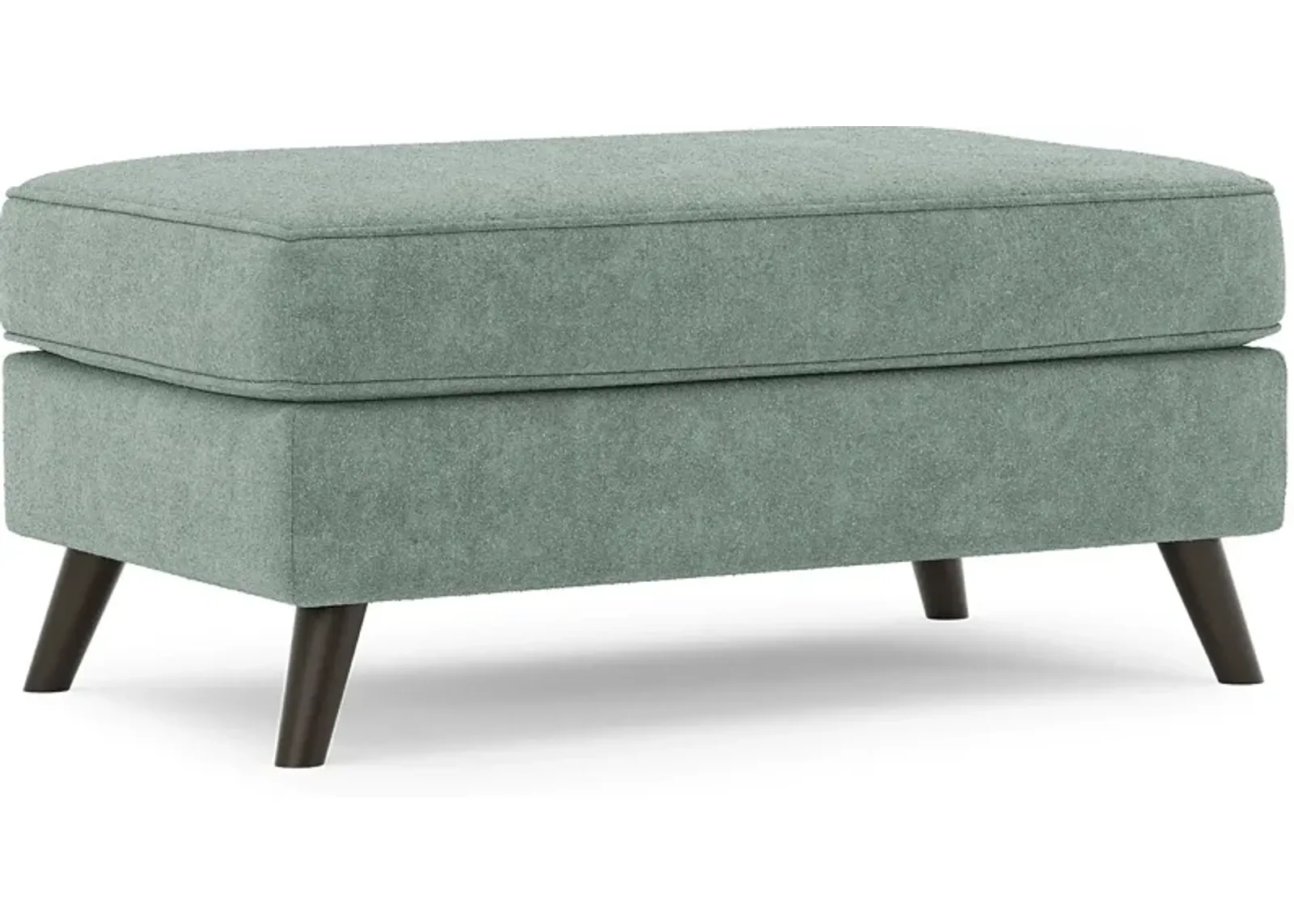 Arlington Seafoam Ottoman