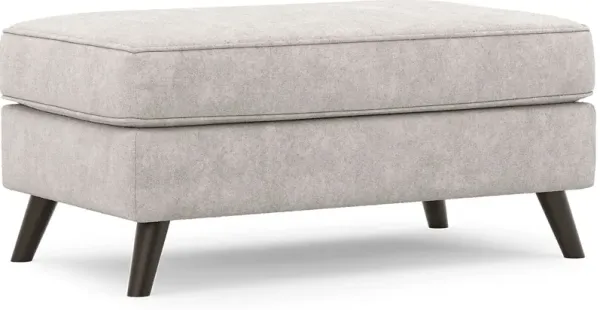 Arlington Platinum Ottoman