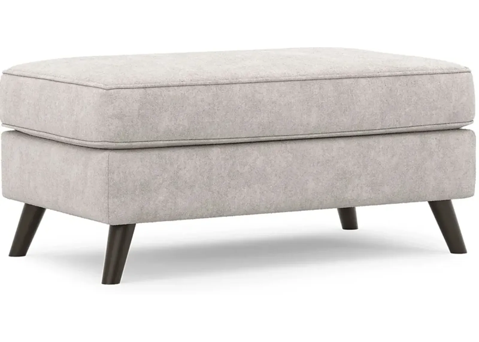 Arlington Platinum Ottoman