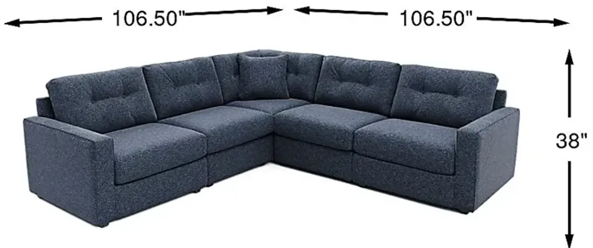 Dark Blue 5 Pc ModularOne