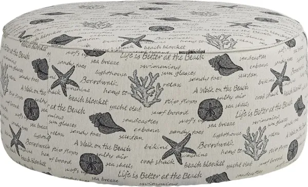 Beachfront Cocktail Ottoman