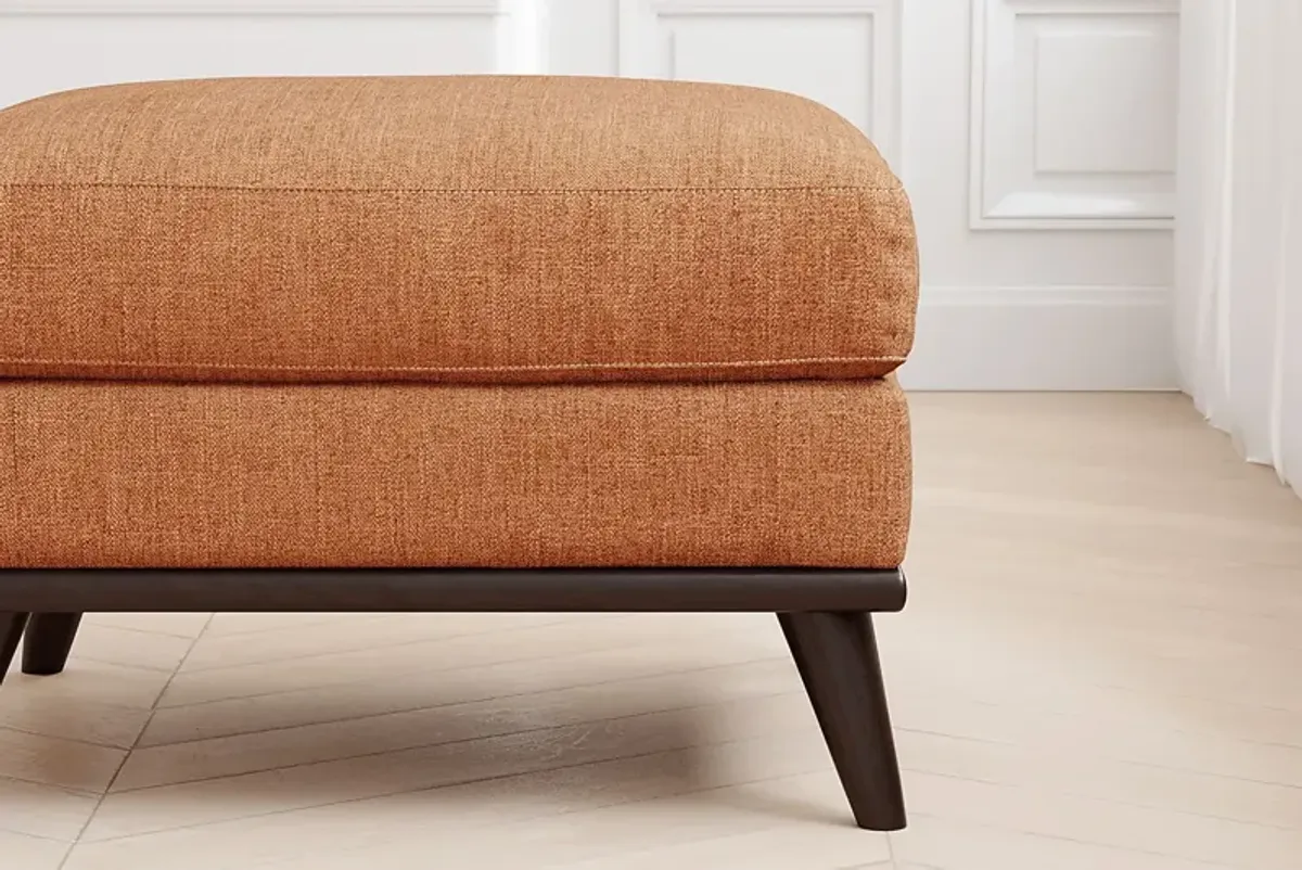 East Side Russet Ottoman