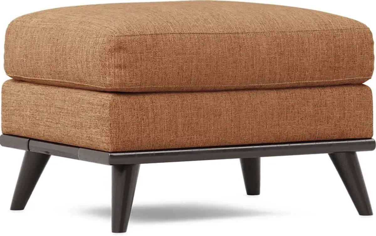 East Side Russet Ottoman