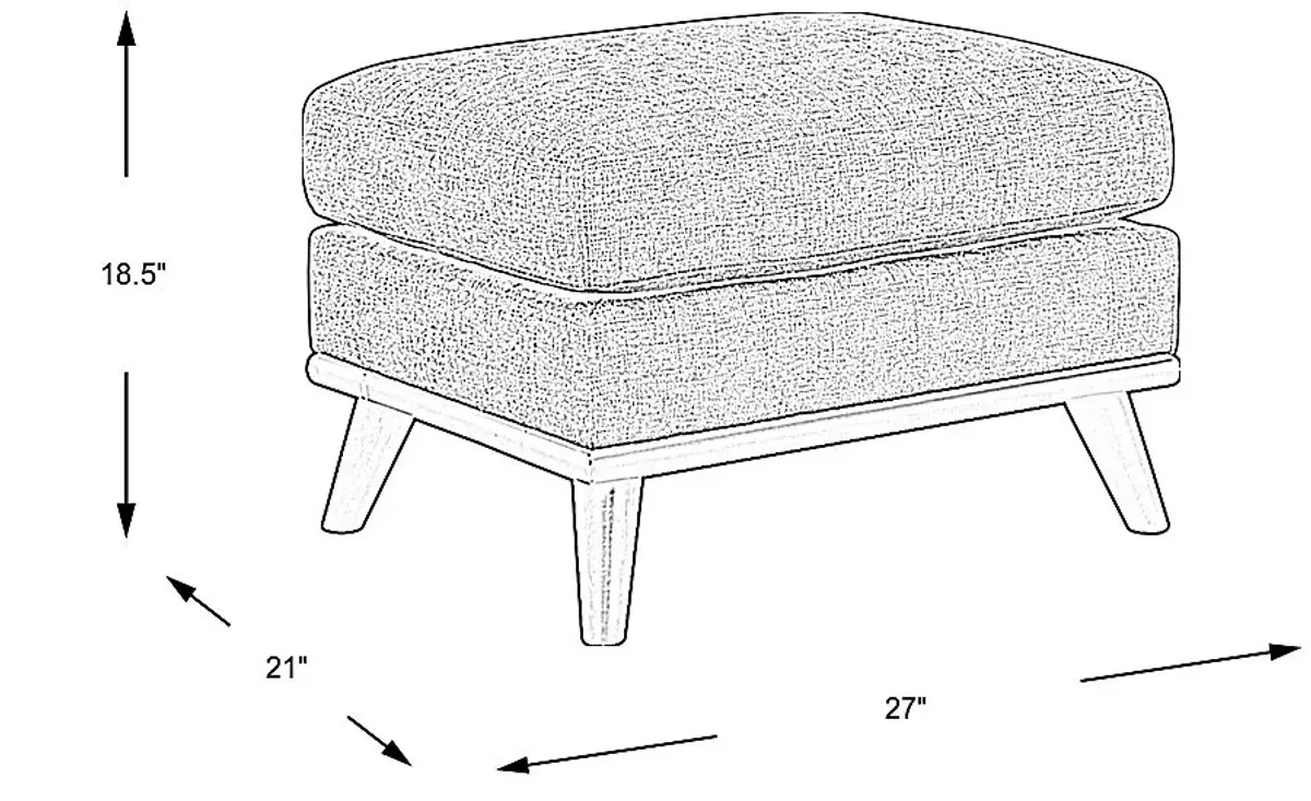 East Side Mushroom Ottoman