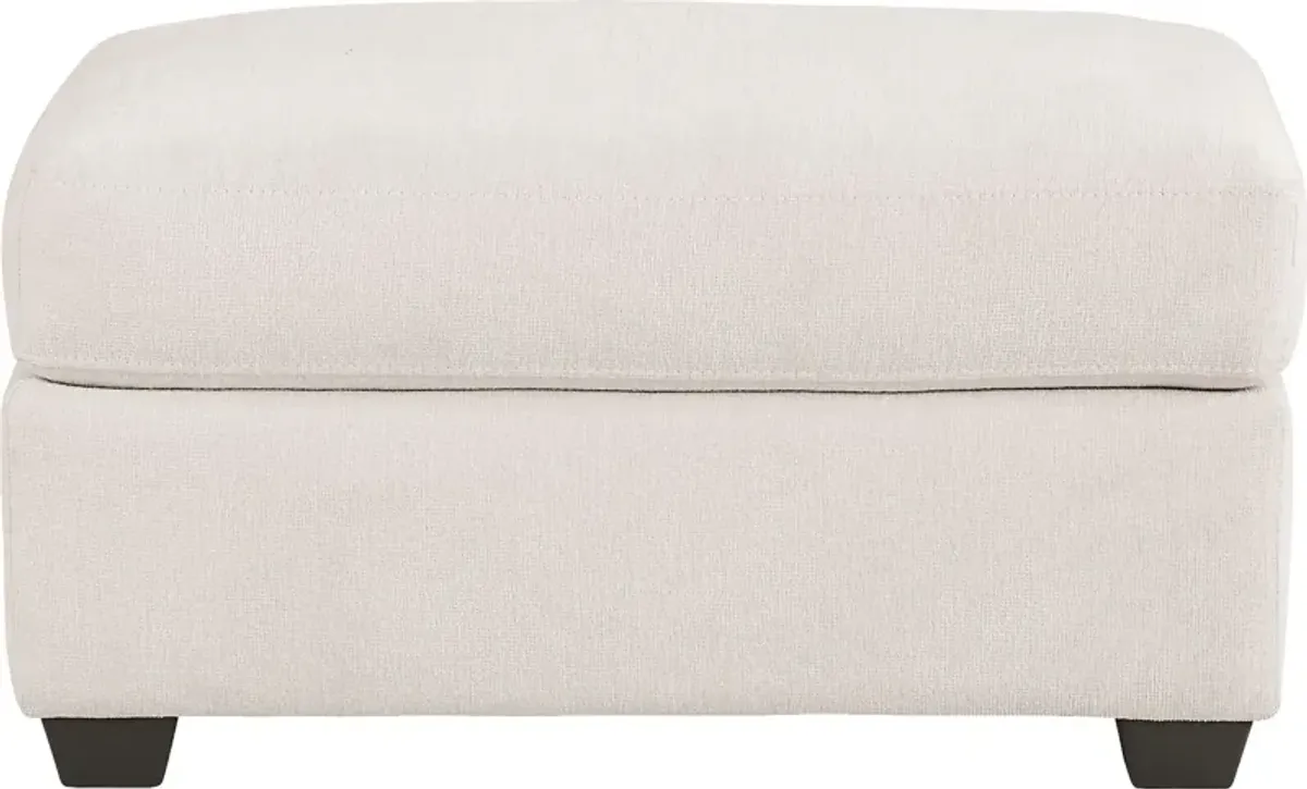 Caprice Ivory Ottoman