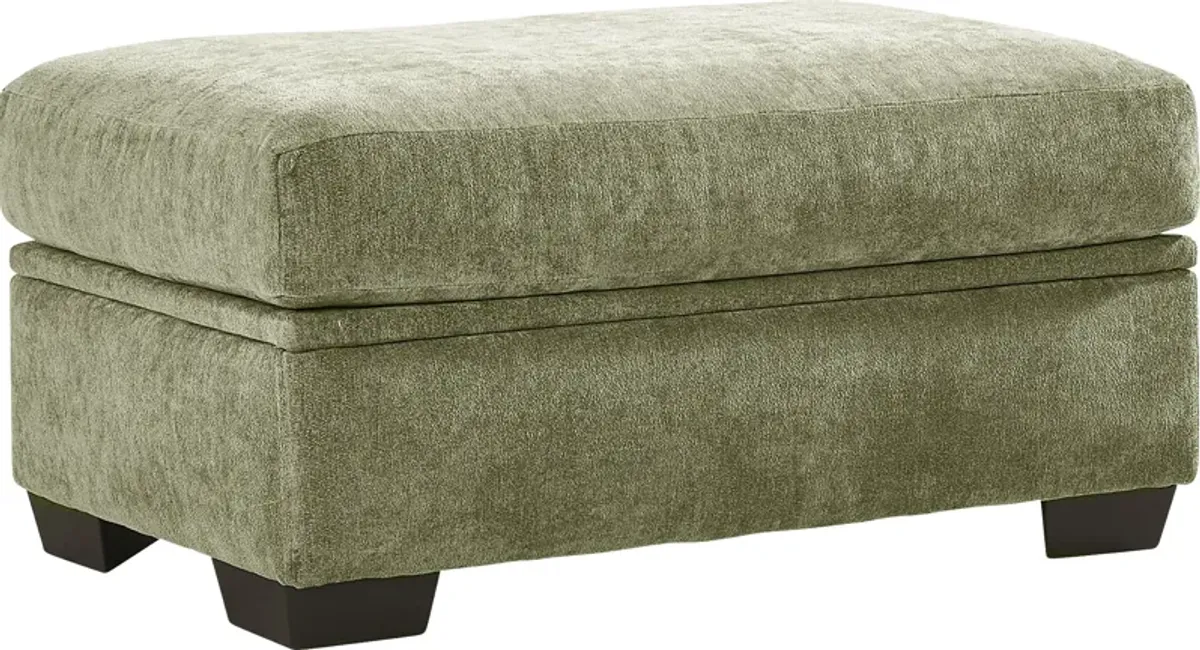 Chamberlain Green Ottoman
