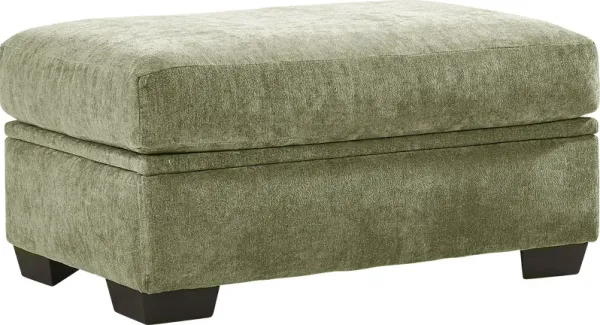 Chamberlain Green Ottoman