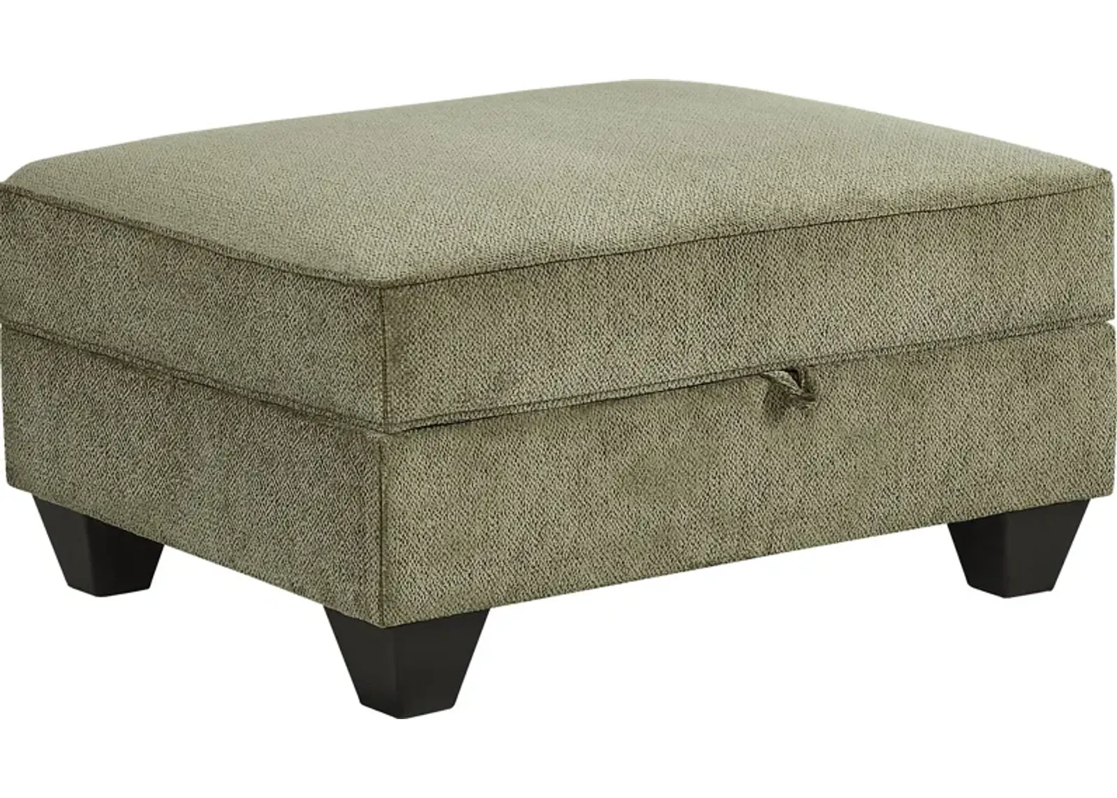 Hayward Green Storage Ottoman