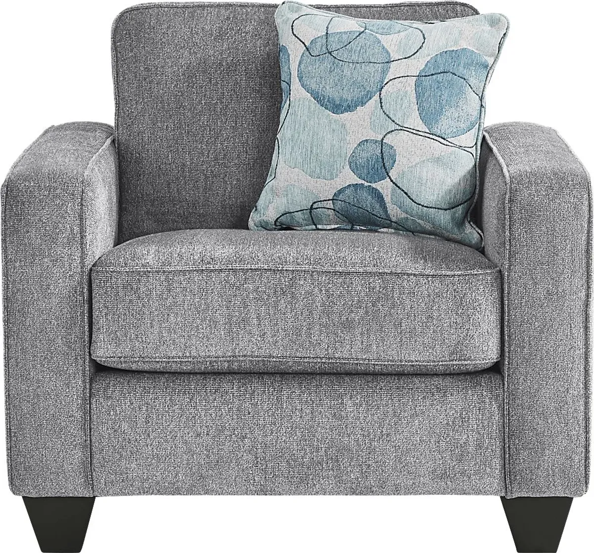 Alanis Bay Gray 8 Pc Living Room