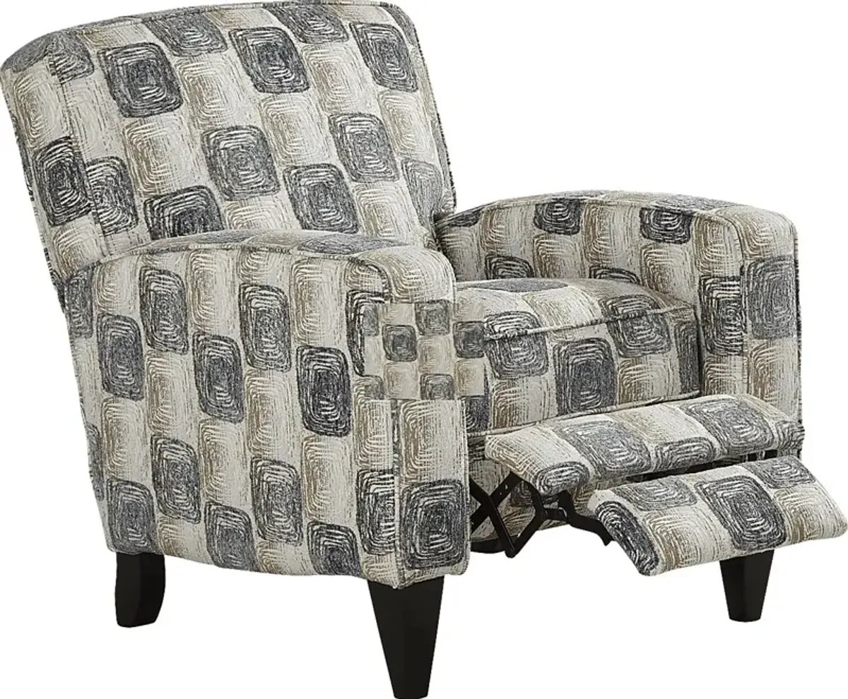 Arbour Hill Beige Push Back Recliner