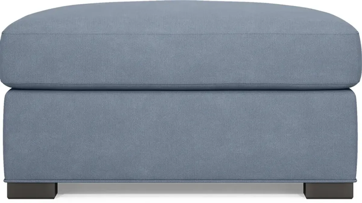 Harmonie Blue Ottoman