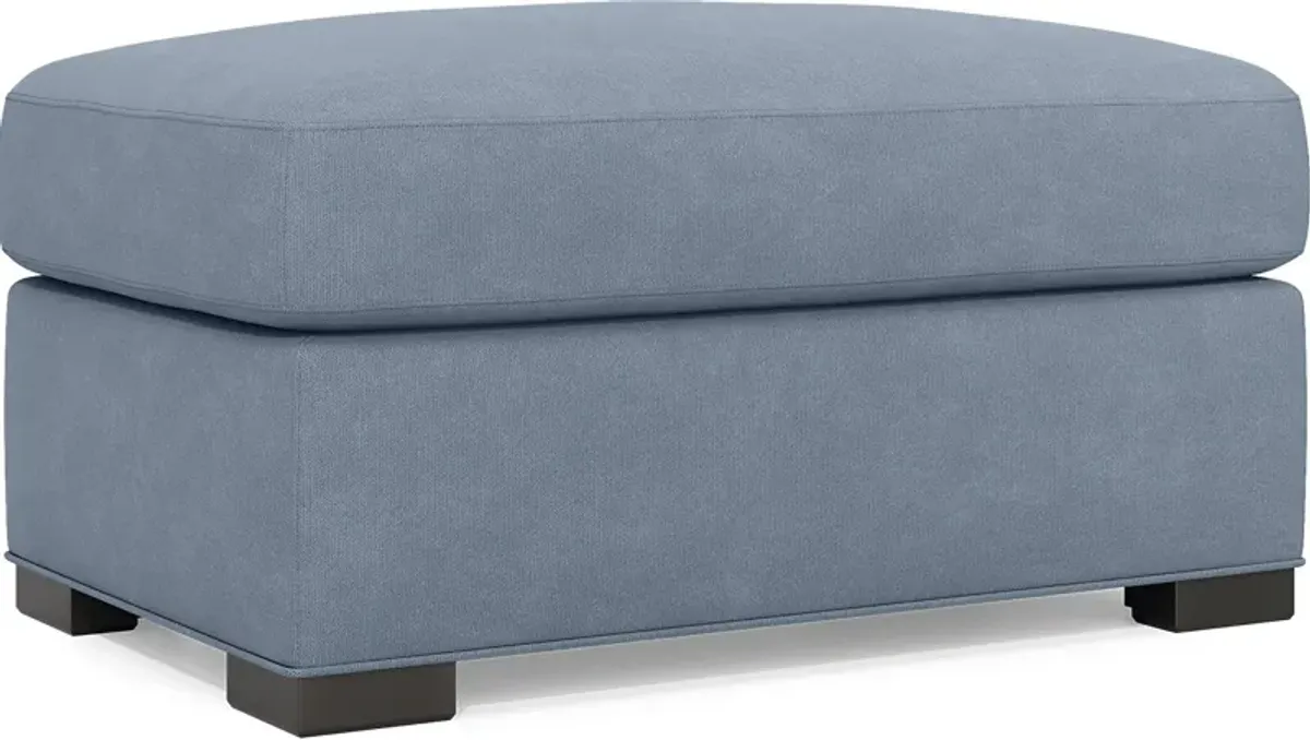 Harmonie Blue Ottoman