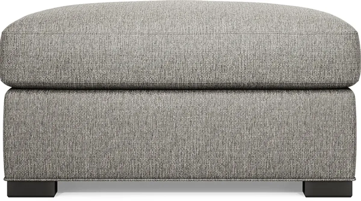 Harmonie Gray Ottoman