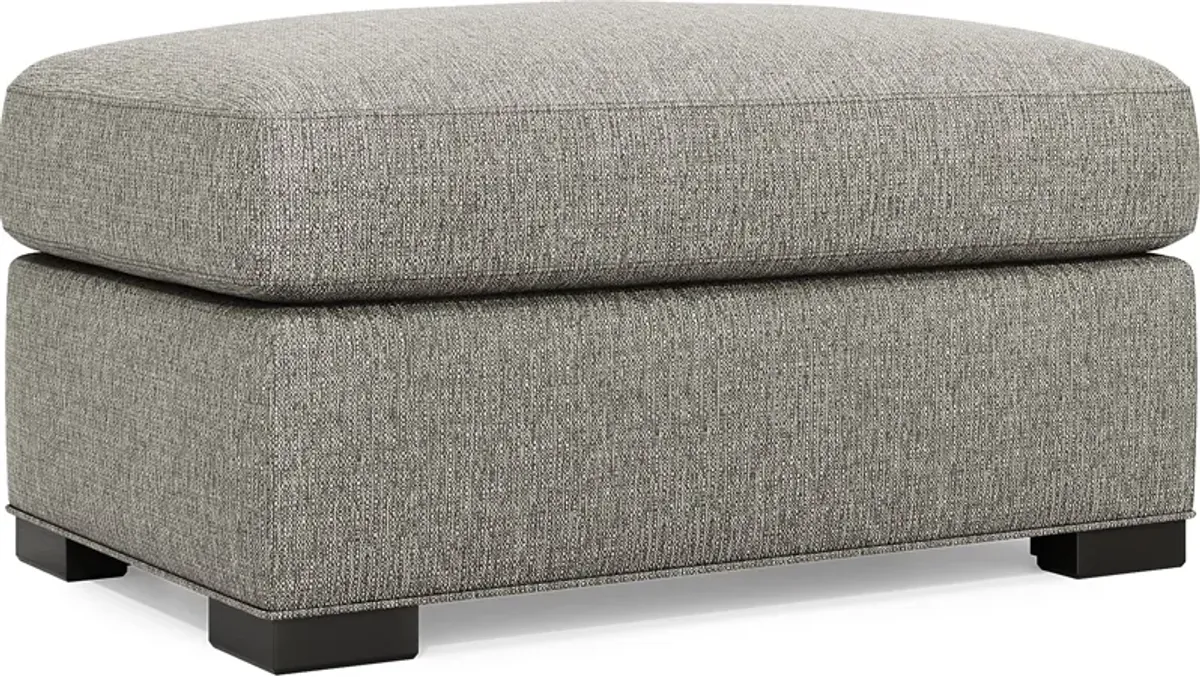 Harmonie Gray Ottoman