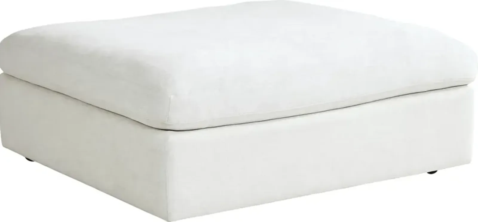 Aldon Park White Ottoman