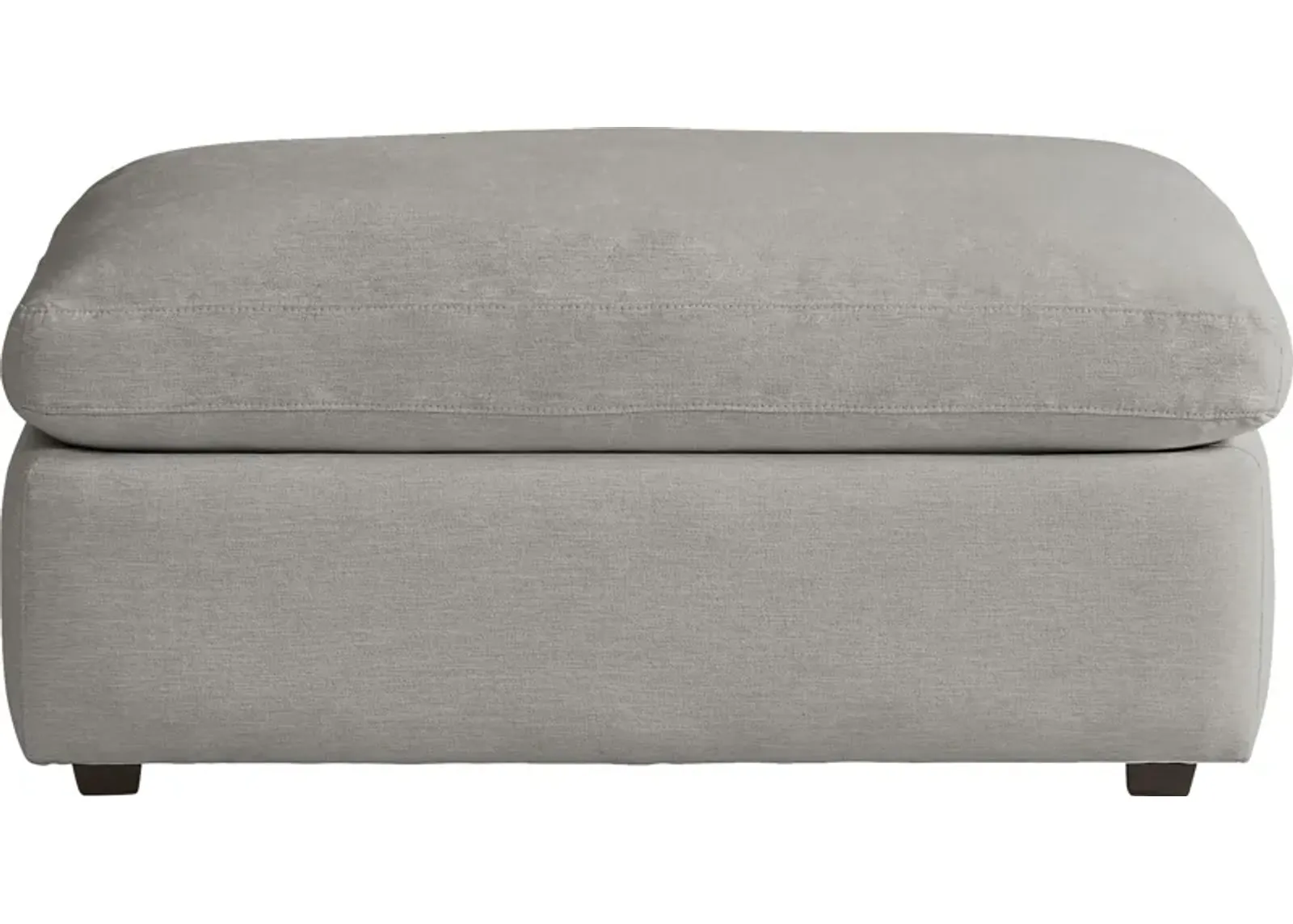 Aldon Park Gray Ottoman