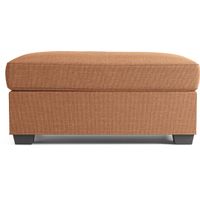 Cindy Crawford Home Bellingham Russet Textured Ottoman