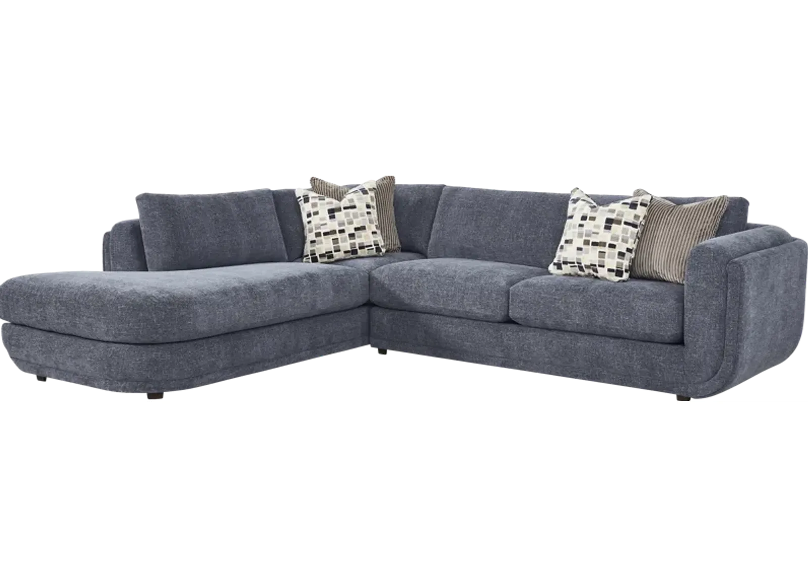 Laguna Hills Indigo 2 Pc Sectional