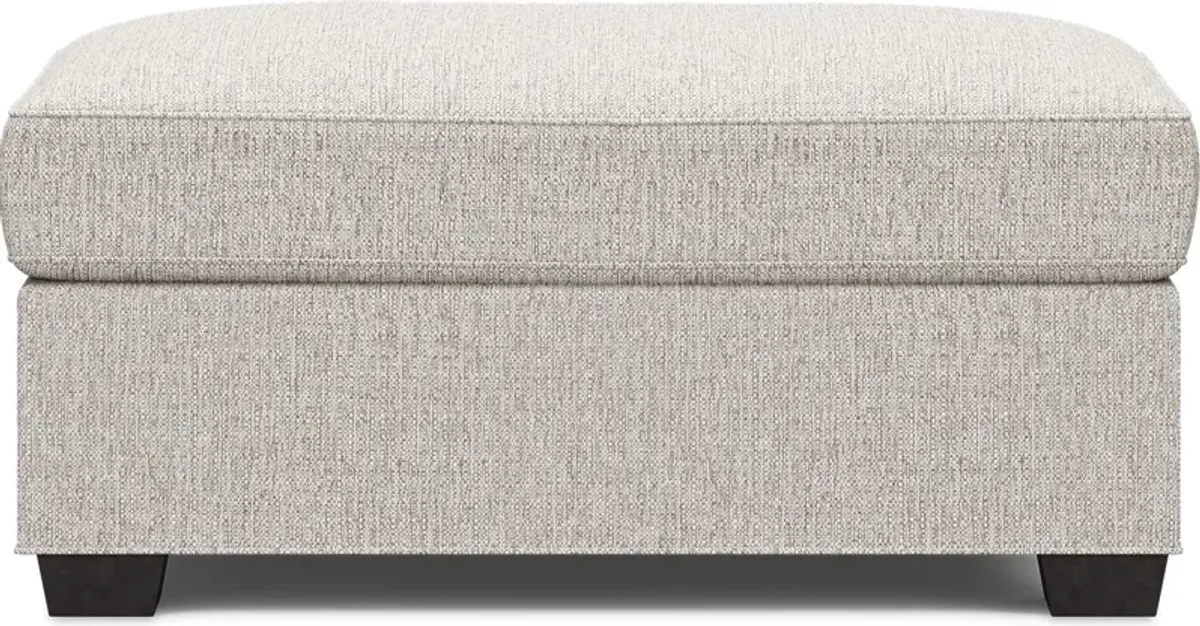 Bellingham Pebble Textured Ottoman