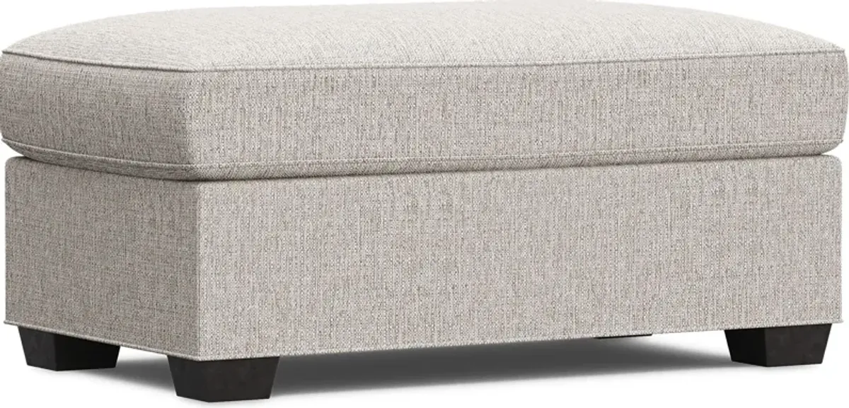 Bellingham Pebble Textured Ottoman