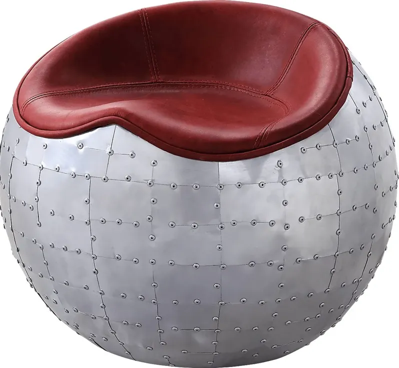 Montania Red Accent Ottoman