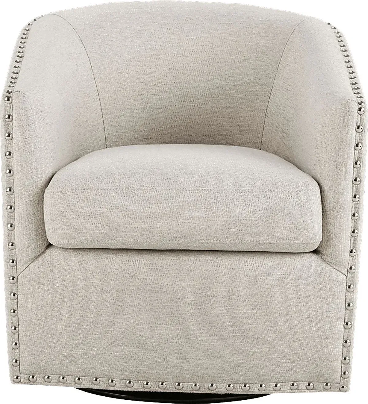 Minturn Natural Accent Swivel Chair