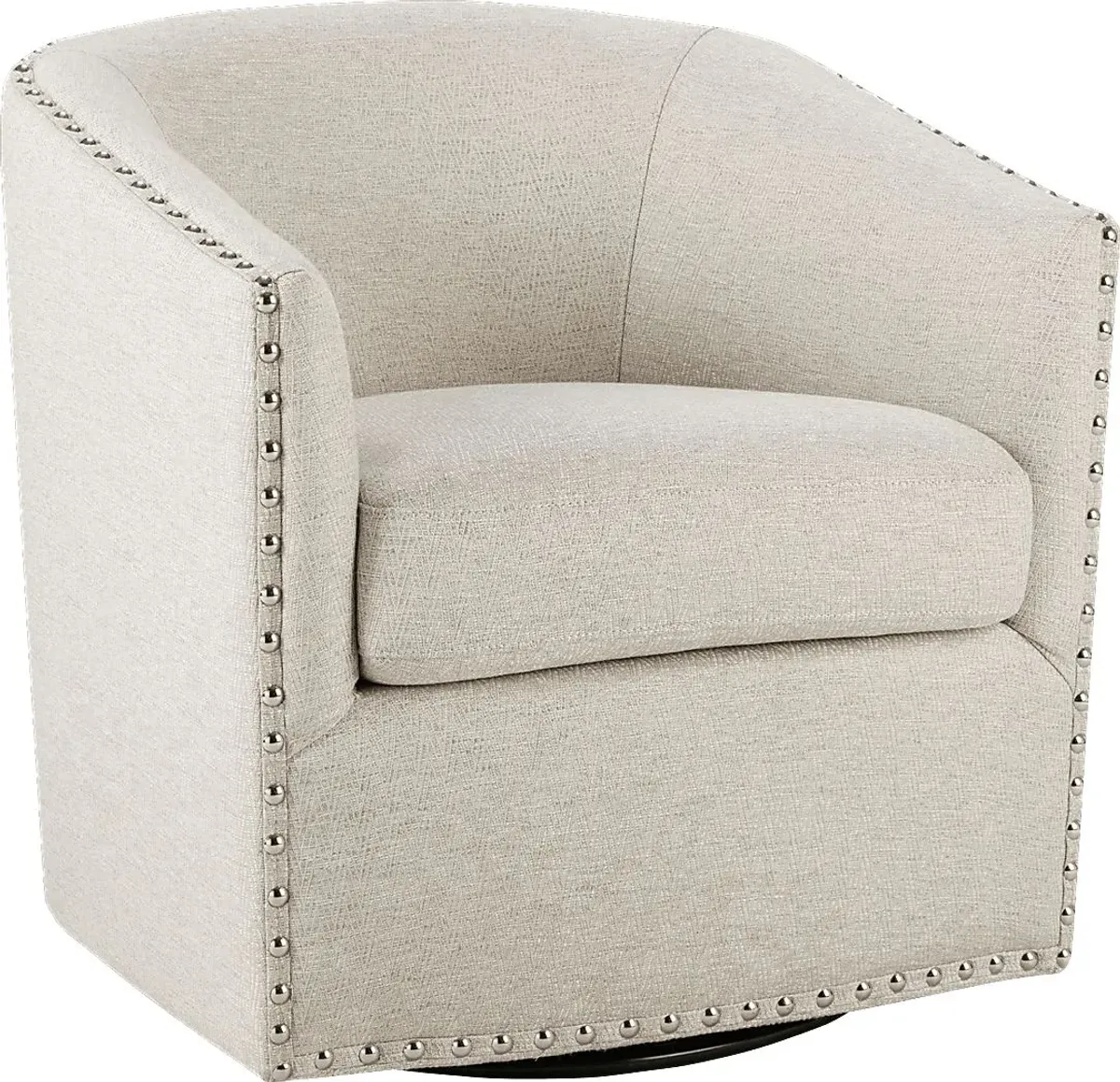 Minturn Natural Accent Swivel Chair