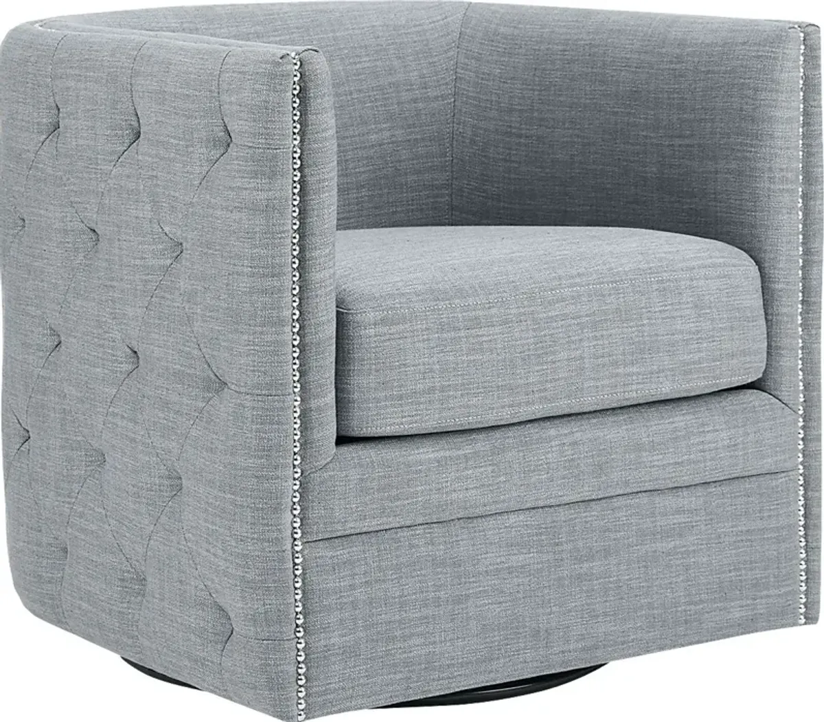 Wittmer Slate Accent Swivel Chair