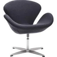 Odille Graphite Accent Chair