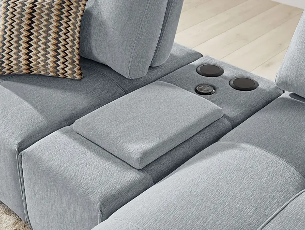 Laney Gray 7 Pc Sectional