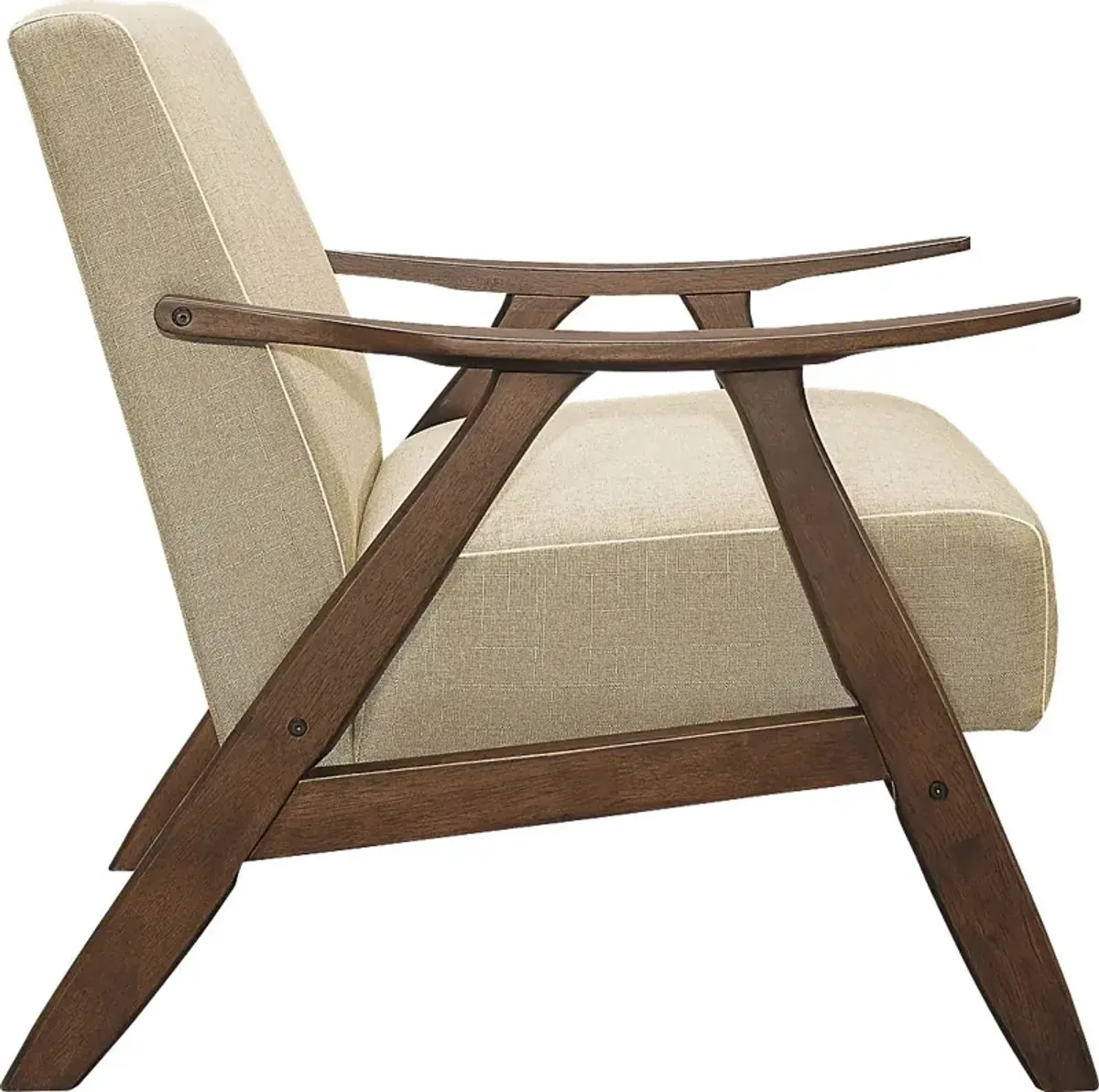 Shinano Brown Accent Chair