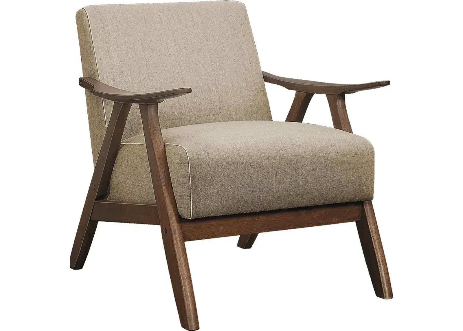 Shinano Brown Accent Chair